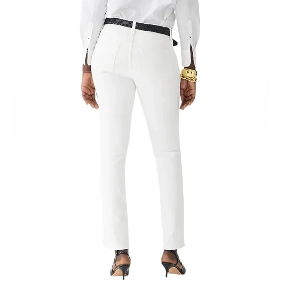 J. Crew White Straight Leg Jeans - Picture 2 of 5